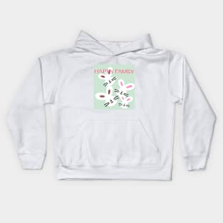 happy family Kids Hoodie